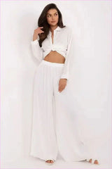 Structured Trousers Unique Style Women's Fashion