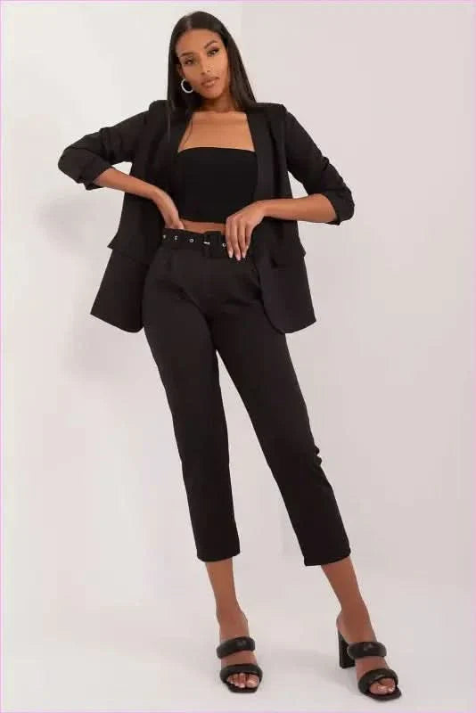 Stylish Polyester Chino Trousers for Men