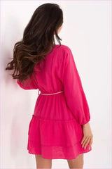Summer Boho Style Muslin Mini Dress