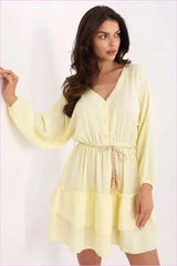 Summer Boho Style Muslin Mini Dress