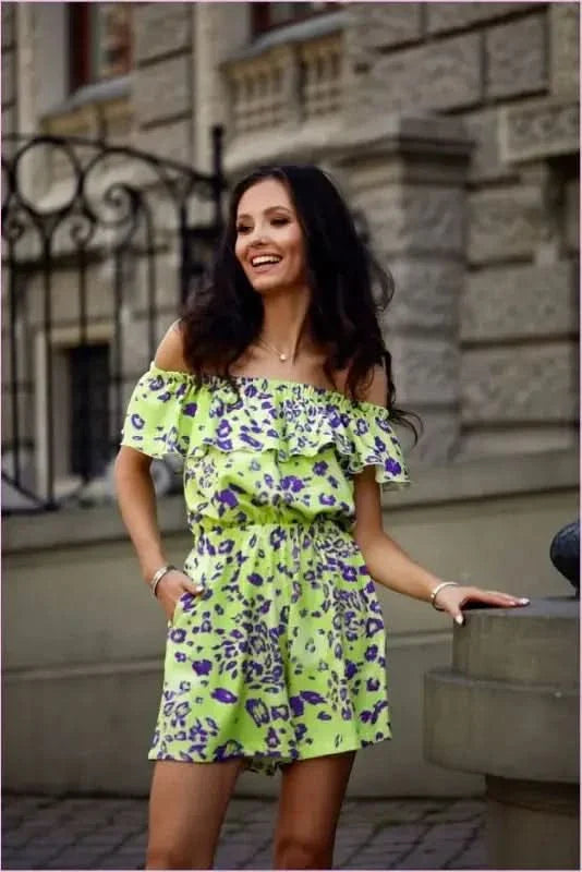 Summer Jumpsuit Elastic Band Fashion Style