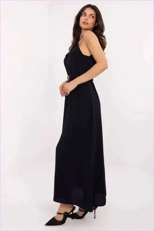 Summer Maxi Dress Lightweight Polyester Fashion