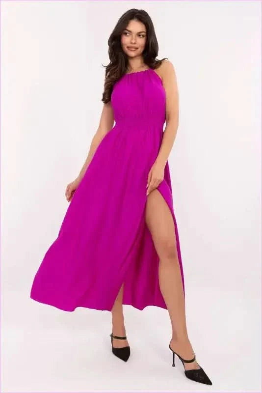 Summer Maxi Dress Wrap Style Fashion