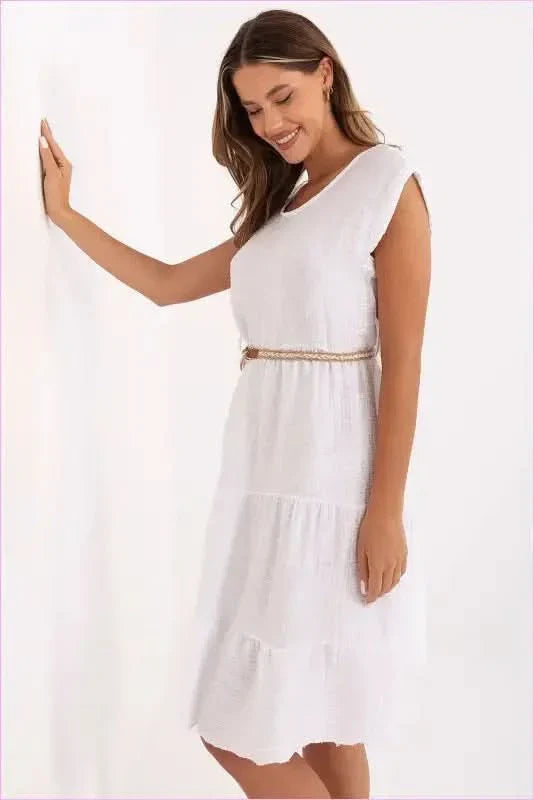 Summer Muslin Dress Unique Style Fashion