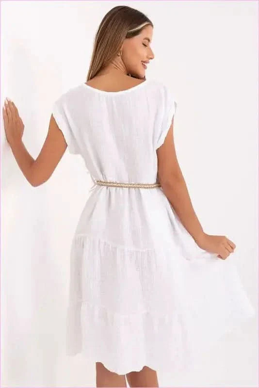 Summer Muslin Dress Unique Style Fashion