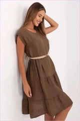 Summer Muslin Dress Unique Style Fashion