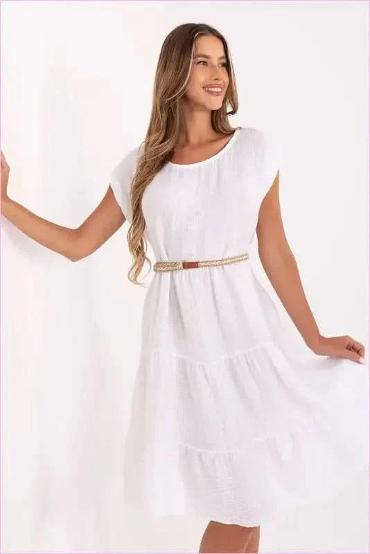 Summer Muslin Dress Unique Style Fashion