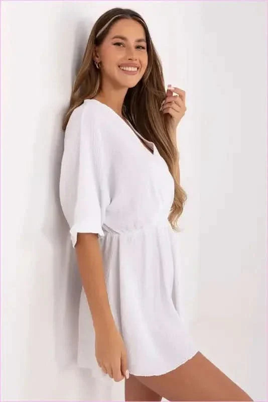 Summer Muslin Jumpsuit Unique Style Fashion