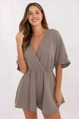 Summer Muslin Jumpsuit Unique Style Fashion