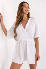Summer Muslin Jumpsuit Unique Style Fashion
