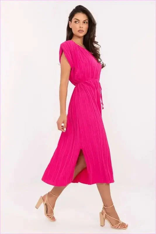 Summer Pleated Dress for Unique Style