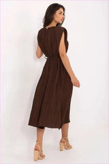 Summer Pleated Dress for Unique Style
