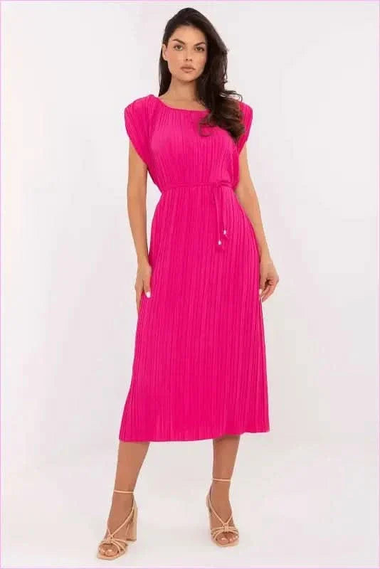 Summer Pleated Dress for Unique Style