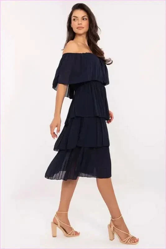 Summer Style Flared Dress