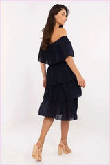 Summer Style Flared Dress