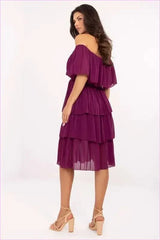 Summer Style Flared Dress