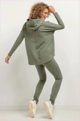Sweatshirt Knit Leggings Fashion Style