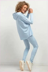 Sweatshirt Knit Leggings Fashion Style