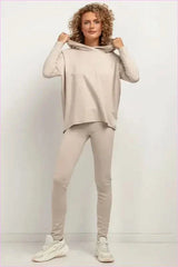 Sweatshirt Knit Leggings Fashion Style