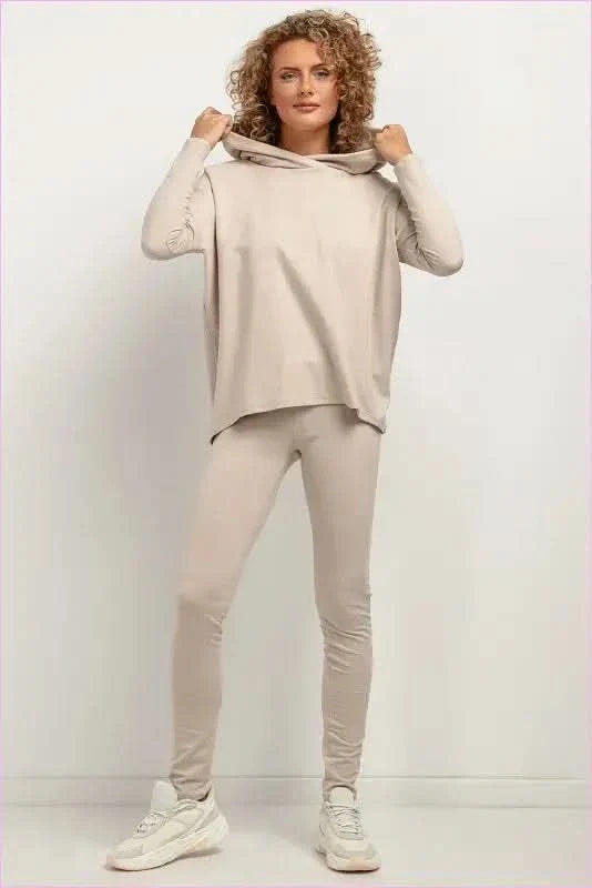Sweatshirt Knit Leggings Fashion Style