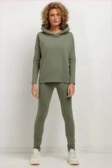 Sweatshirt Knit Leggings Fashion Style