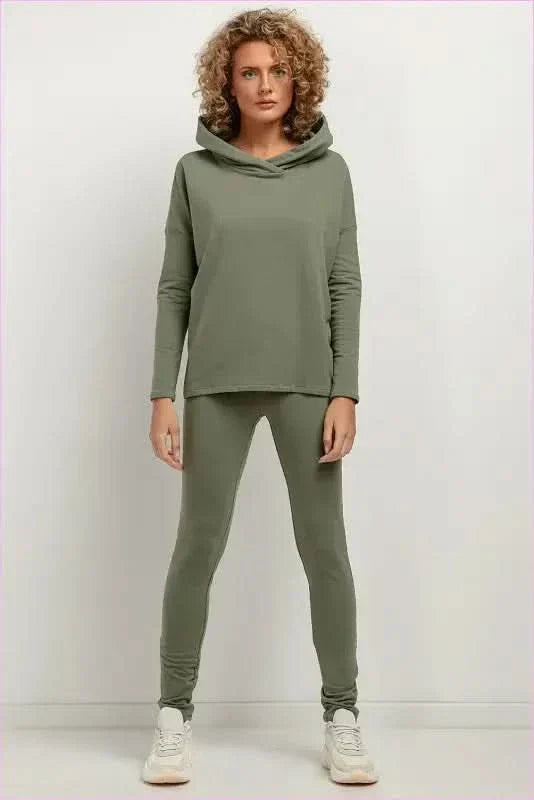 Sweatshirt Knit Leggings Fashion Style
