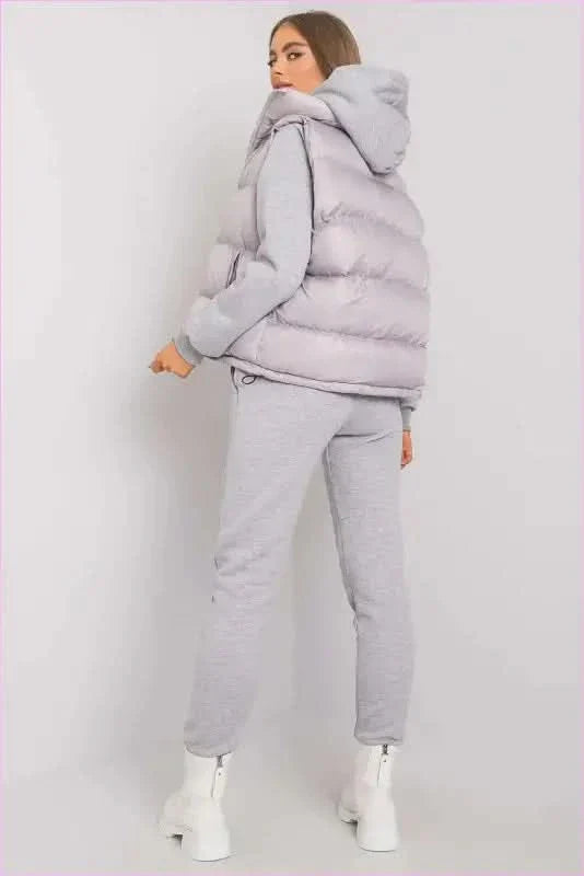 Sweatshirt Vest and Pants Set Unique Style Fashion
