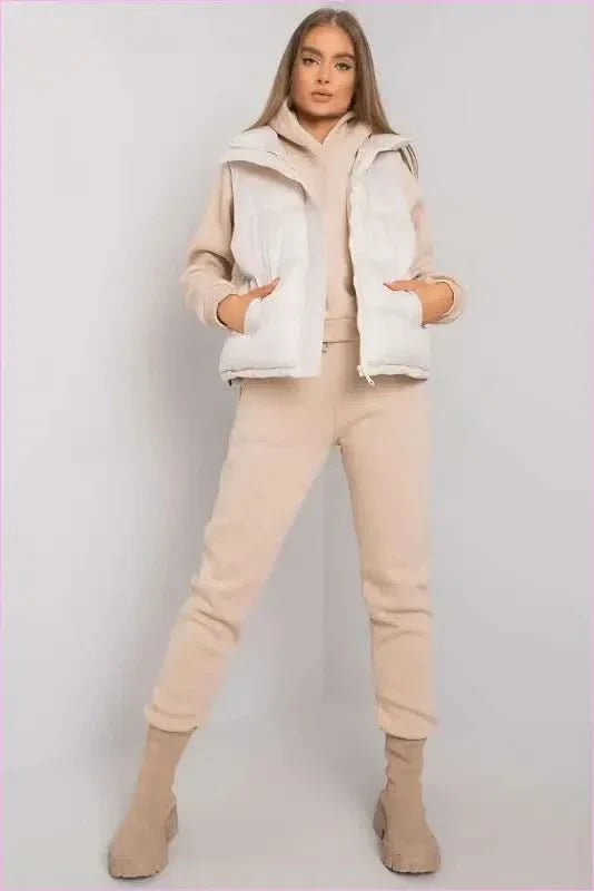 Sweatshirt Vest and Pants Set Unique Style Fashion
