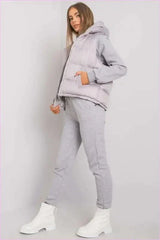 Sweatshirt Vest and Pants Set Unique Style Fashion