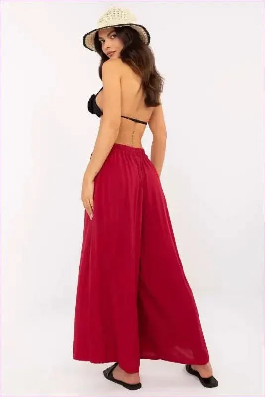 Swedish Style Viscose Trousers Unique Fashion