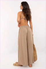 Swedish Style Viscose Trousers Unique Fashion