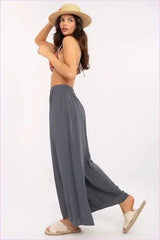 Swedish Style Viscose Trousers Unique Fashion