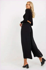 Swedish Style Viscose Trousers Unique Fashion