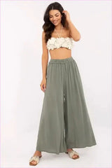 Swedish Style Viscose Trousers Unique Fashion