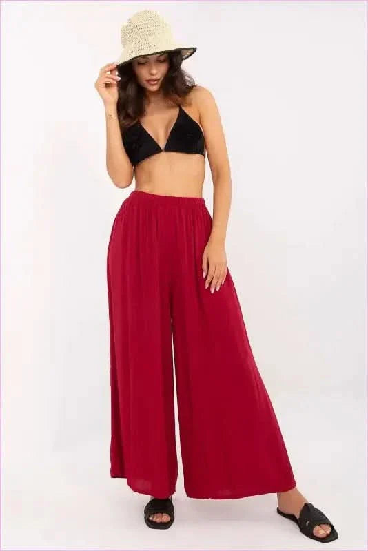 Swedish Style Viscose Trousers Unique Fashion