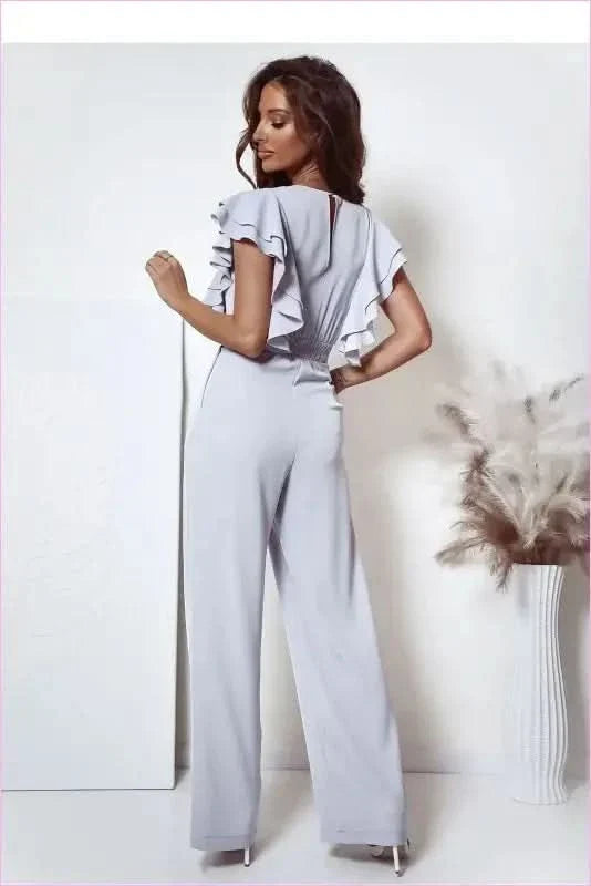 Sweetheart Neckline Jumpsuit Unique Style Fashion