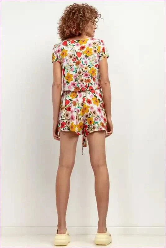 T411 Viscose Shorts Unique Summer Style