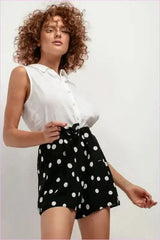 T411 Viscose Shorts Unique Summer Style
