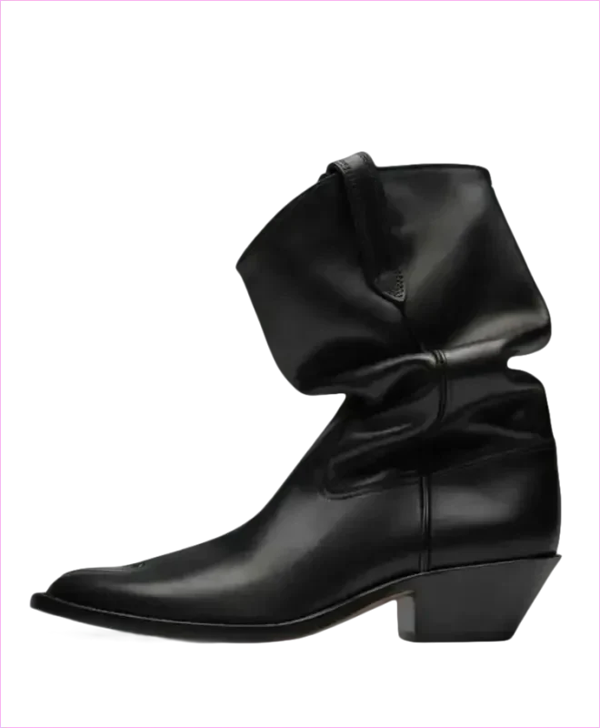 Tan Suede Split Toe Ankle Boots with Chunky Heel