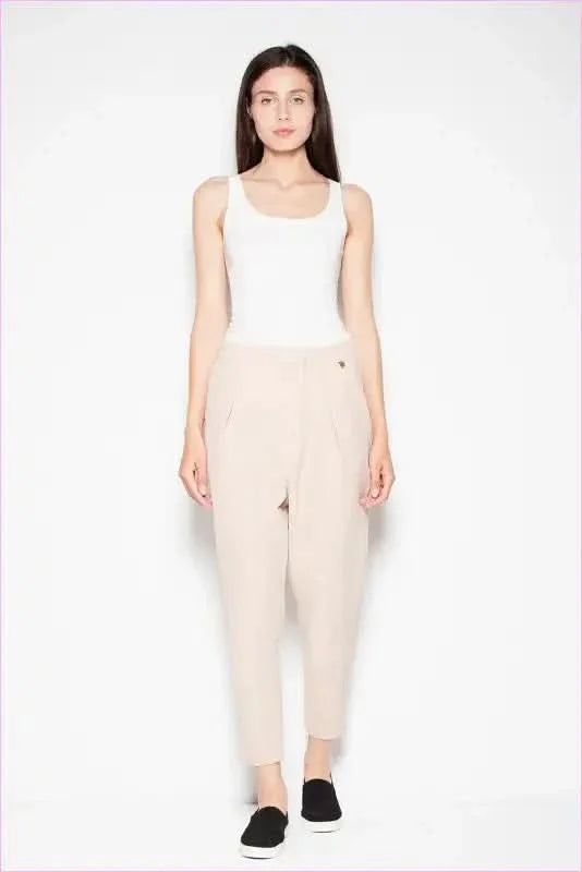 Tapered Comfort Trousers Everyday Style