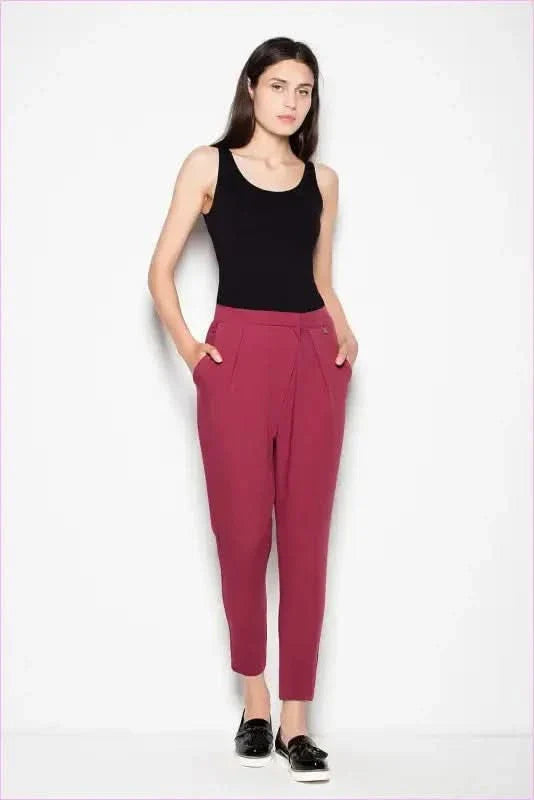 Tapered Comfort Trousers Everyday Style