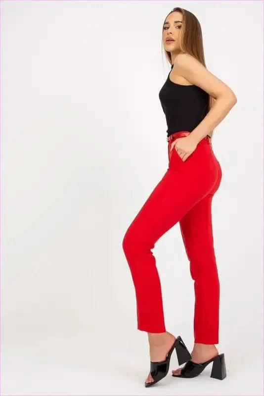 Tapered High Waisted Pants Fashion Style Unique High Waisted Pants for Women