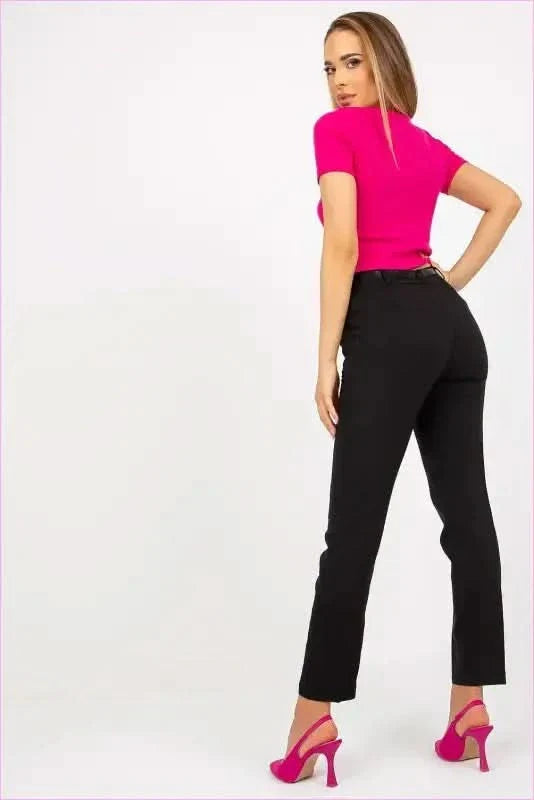 Tapered High Waisted Pants Fashion Style Unique High Waisted Pants for Women