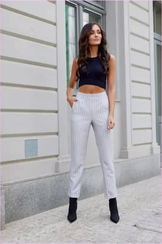 Tapered Leg Pants Everyday Style Fashion
