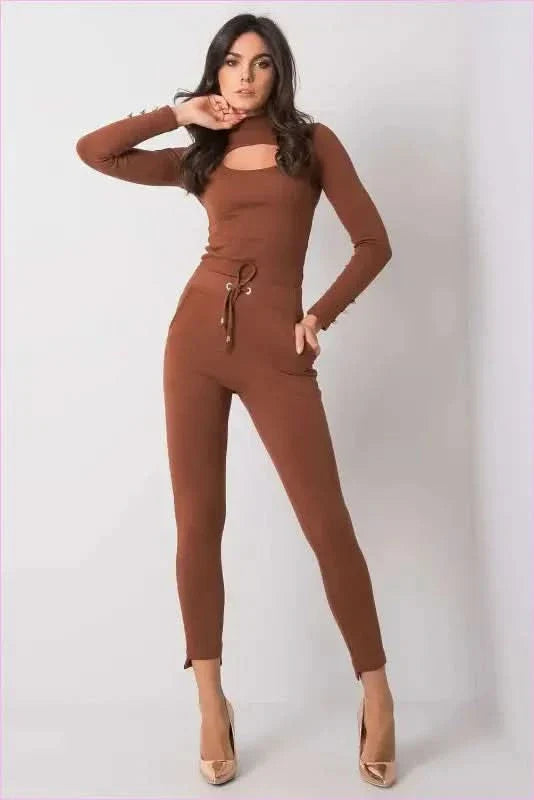Tapered Leg Tie Waist Sweatpants Fashion Style