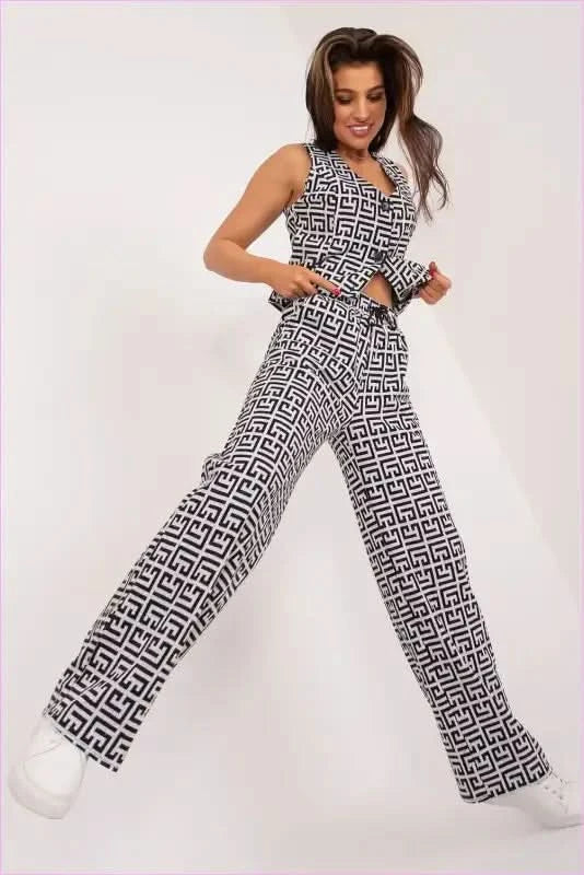 Tie Waist Casual Pants Fashion Style for Women