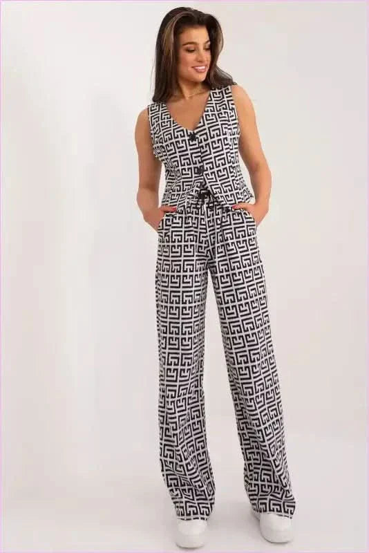 Tie Waist Casual Pants Fashion Style for Women
