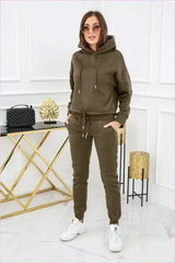Two Piece Tracksuit Comfortable Homewear Style