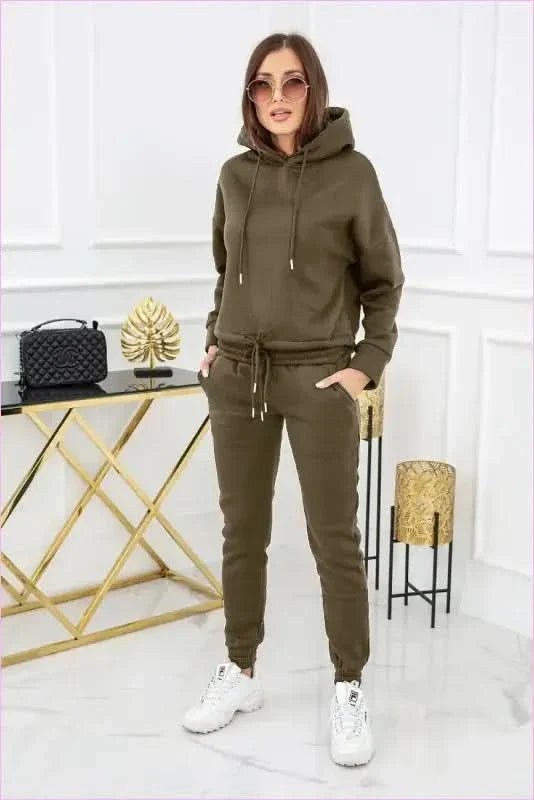 Two Piece Tracksuit Comfortable Homewear Style