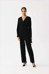Unique Envelope Neck Jumpsuit Fashion Style